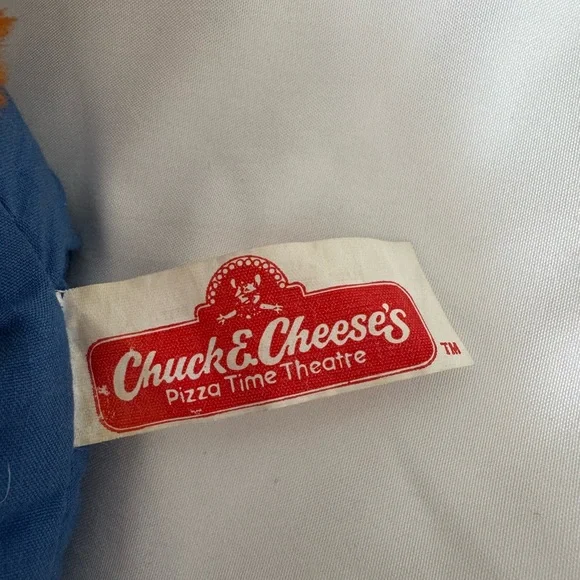 Vintage 1980s Jasper T. Jowls Chuck E Cheese Pizza Time Theatre 11” Plush Dog - Picture 6 of 8